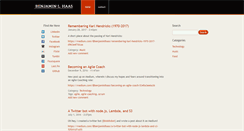 Desktop Screenshot of benjaminlhaas.com